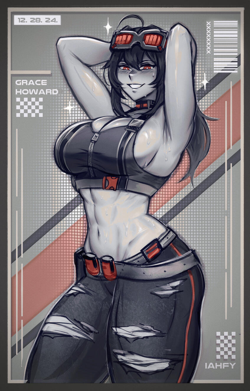 Grace Howard Zenless Zone Zero Magazine Mockup